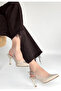 Uster Beige Patent Leather Heeled Shoes - 2