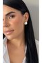 Women's Single Pearl Vintage Earrings - Minimalist and Elegant Evening Earrings