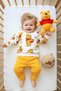 Cute Wini Teddy Bear Baby Tracksuit Set 100% Cotton Snap Fastener Top and Bottom Set 3-12 Months - 3