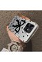 Realme Note 50 4g Compatible Silicone Edge Hard Back Anti-Fall Phone Case with Bow Pattern - 3