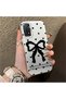حافظة هاتف Redmi Note 11 Pro متوافقة مع الحواف السيليكونية الصلبة والمضادة للسقوط مع نمط فيونكة - 2