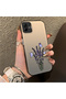 Samsung Galaxy A03 Compatible Silicone Edge Hard Back Anti-Fall Phone Case Flower Bunch - 2