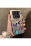 Redmi Note 14 Pro 5g Compatible Silicone Edge Hard Back Anti-Fall Phone Case Colorful Butterfly - 2