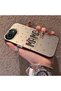 iPhone 17E Compatible Silicone Edge Hard Back Anti-Fall Phone Case with Butterfly Pattern - 2