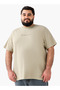 Men Regular Fit Crew Neck Short Sleeves Slogan Embroidered T-shirt - 2
