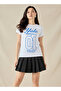 Cotton T-shirt with Yale University Print