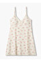 Slip Dress Sleeveless Lace Trim