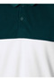 Men Short Sleeves Colourblock Polo T-shirt - 4