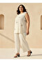 Sleeveless Top with Embellishment - 3