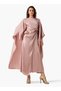 Cape Kaftan Women Dress with Knot Buckle Detail - 4