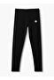 Pack of 2 Elasticated Full Length Leggings with Logo Design - 3