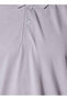 Men Short Sleeves Textured Polo T-shirt - 4