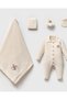 Ciritli Horse Embroidered Knitwear 5-Piece Organic Hospital Discharge Set 100% Cotton Newborn Baby Boy - 2
