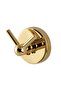 Altın Gold 3-Piece Stainless Brass Bathroom Accessory Set - Towel Holder, Toilet Paper Holder, and Hanger Set - 7