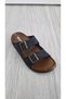 Men's Orthopedic Daily Non-Slip Sole Soft Leather Buckle Stylish Comfortable Home and Outdoor Slippers - 5