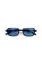 Ride Blue Color Square Women's Sunglasses |   50 with Additional Protection and Uv400 Protection - 2
