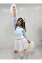 Girl's Shirt & White Pleated Skirt Set – Special Day/School April 23Rd - 3
