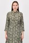 Women Allover Print Fit And Flare Dress, Multicolor - 4