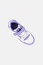 Kids Girl Velcro Closure Shoes, Purple - 2