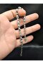 Silver Color Barley Model Natural Hematite Stone Zaza Prayer Beads 11 Grain Handmade Model - 3