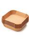 Airfryer Baking Paper 20X20 Square XXL 50 Pieces - Fireproof, Oil-Resistant, Non-Stick, Bpa-Free