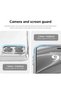 iPhone 16 Pro Max Non-Yellowing Hard Mica Pc Transparent Case Camera Protection Protruding Shock Absorbing Cover - 5