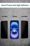 Apple iPhone 16 - Matte Ceramic Privacy Screen Prortector - 3