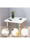 Fohome Sofa Side Table, Nightstand Coffee End Table with Storage Shelf for Living Room, Bedroom, Sma - 2