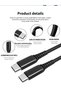 Syn Fast Charging Cable for Mobile Phone Type C to Type C Android Type C Data Charger - 5