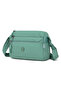 Smart Bags Mint Women's Shoulder Bag Lightweight Fabric Multi-Pocket Crossbody Long Strap - 2