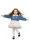 Muse Polka Dot & Denim 2-Piece Dress Set