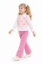 Kumru 586-02-26 Girl's Knitwear Vest Shirt Spanish Style Trousers – Comfortable Fit 3-Piece Set - 3