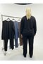 Plus Size Flexible Comfortable Stylish Casual Use Straight Leg Elastic Waist Double Pocket Women's Tracksuit Set - 5
