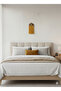 Handmade Bohemian Wicker Wall Decoration - Authentic Wall Decor with Macrame Detail - 3