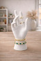 3-Piece Jewelry Stand Set – Necklace, Bracelet, and Ring Display Stand – Decorative Jewelry Organizer - 4