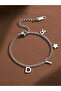 Stainless Steel Designer Letter Bracelet - 4