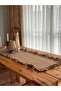 Sienna Linen Dertsiz Ruffled Runner 50X150Cm - 3