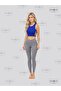 Heart-Detained Leggings and Ring-Detained Crop Top - 2
