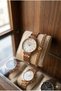 34mm, White Dial Women's Wristwatch |   Rose Gold Steel Cord - with Bracelet Gift - 3