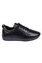 Z094 Genuine Leather Women's Shoes with Flexible Soft Rubber Laces - 2