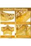 Moon & Star Shaped Iron Ramadan Tray - 6