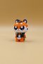 Star eye rock tiger keychain - movable keychain bag ornament charm - 4