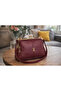 Women's Clip-On 4-Compartment Soft Leather Hand, Shoulder and Crossbody Bag (18Cmx26Cm) - 2