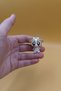 Star eye cow keychain - movable keychain bag ornament charm - 5