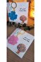 Yonca Keychain 10 Pieces Eid, Ramadan, Wedding, Baby Gifts - 4