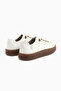 Judi Genuine Leather White Comfortable Sole Women's Summer Sneakers - 6