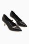 Liona Black Buckle Detailed Women's Heeled Shoes Stiletto - 4