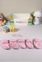 Organic Cotton Unisex 5-Piece Boxed Premium Newborn Baby & Children's Socks - 6