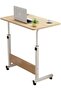 Laptop Table 80x40 CM, Height Adjustable Computer Table