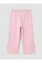 Lcw Kids Pink Girl's Sweatpants with Elastic Waist - 3